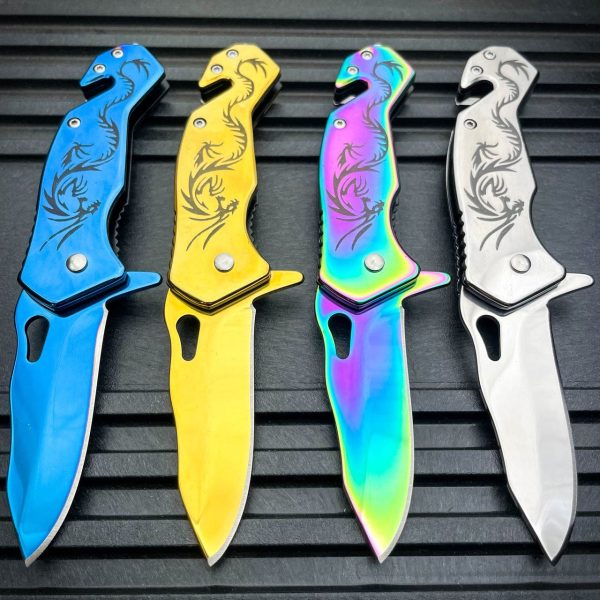 6  Dragon Rescue Pocket Knife For Cheap
